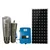 Amrut 3HP 50m Oil Filled Solar Submersible Pump With Controller & 545W Monocrystalline Solar Panel (1 Year Warranty)