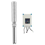 Premium 2HP 50m Head Solar Water Submersible Pump With Controller For Home and Commercial Usage