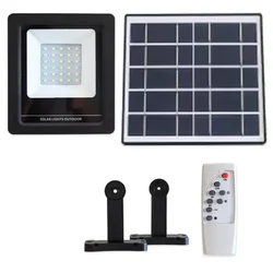 Gramstrong Solar Panel Power 30 LED Waterproof Wall Lamp of 4 W Solar Panel and 3.2 V Battery for Outdoor and Garden
