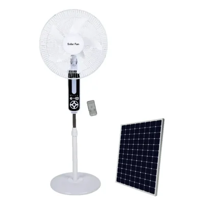 Gramstrong Republic Leopard BLDC 16 inch Pedestal Fan With 7.4V 5.2Ah Lithium Ion Battery