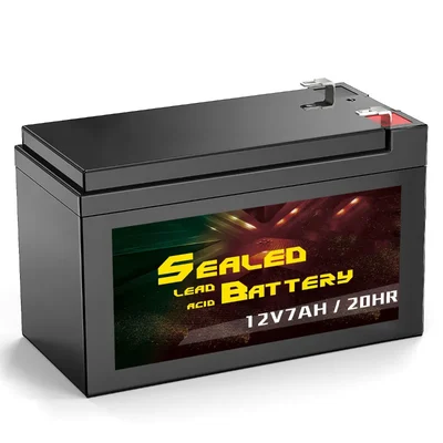 Heavy Duty 12V / 7Ah Sealed Lead Acid (SLA) Battery For Home And Outdoor Application Usage