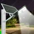 Gramstrong Republic Cobra Lens 800 Semi Solar Street Light With External Solar Panel & 2 Years Warranty