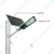 Gramstrong Republic Cobra Lens 800 Semi Solar Street Light With External Solar Panel & 2 Years Warranty