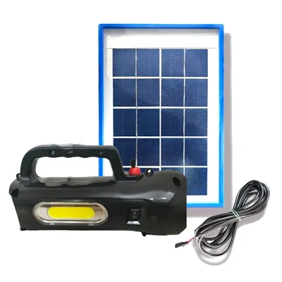 Gramstrong Republic Solar Nano Torch With 3W 6V Solar Panel & Cable For Emergency Purpose