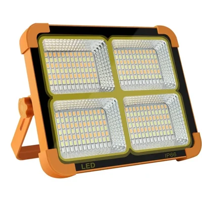 Gramstrong Republic Shark-PP Solar Rechargeable Light With Rotating Hook & 5 Lighting Modes For Emergency (Pack Of 2)