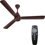 Gramstrong Republic Brown Colour Rechargable Ceiling Fan With Remote