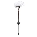 Gramstrong Republic Solar LED Stick 6 Rose Garden Light With Panel & Battery For Outdoor, Lawn & Pathway (Pack Of 2)