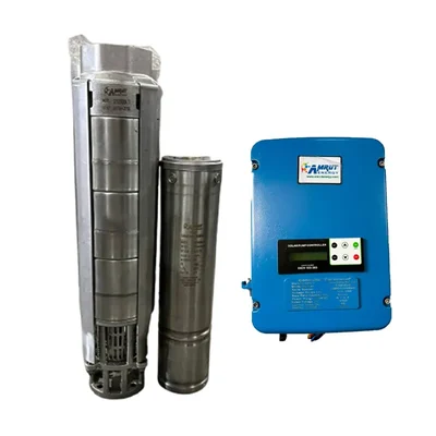 Amrut 5HP 50m 250V Solar Water Submersible Pump With Controller (1 Year Warranty)