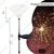 GIGAWATTS GW-508 120 LED Solar Firework Light with 2V Panel 8 Mode 600mAh Ni-MH Battery String Lamp for Patio, Lawn & Yard