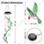 GIGAWATTS GW-514-HB Solar Wind Chimes with 2V Panel 600mAh Ni-MH Battery for Outdoor, Patio, Yard & Garden(Pack of 1, RGB)