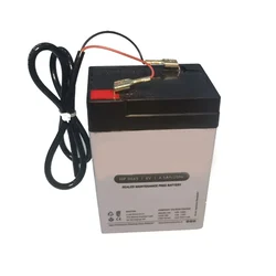 Gramstrong 6V-4.5AH SMF Battery With Wire for Commercial and  Industrial Usage 