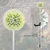 GIGAWATTS GW-920 15 LED Solar Dandelion Flower Lights with 600mAh Battery 2V Panel Lamp for Garden, Pathway, Backyard 