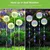 GIGAWATTS GW-920 15 LED Solar Dandelion Flower Lights with 600mAh Battery 2V Panel Lamp for Garden, Pathway, Backyard 