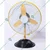 Gramstrong 12V DC-Powered Portable Table Fan with 9-Inch Blades for Home, Office, Outdoor & Camping Cooling Needs