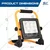 GIGAWATTS Solar Flood Light 50W Smart Bright Multi-Functional Cool White for Outdoor, Emergency, Garden, Lawn & Camping