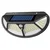 GIGAWATTS GW-603 Solar Wall Light 102 LED Night Lamp Wireless Fixture for Home Outdoor, Garden, Porch & Yard Decoration