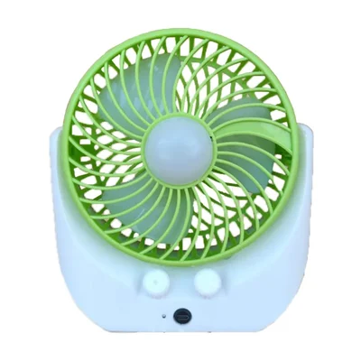 Alfalite Little Master Inbuilt Battery Rechargeable Solar Fan for Home, Office, Outdoor & Camping