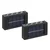 Premium Quality Solar Decorative Wall Light, With Waterproof 4 LED Up & Down Outdoor & Indoor Light (Pack Of 2)