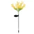 GIGAWATTS GW-915 Canola Solar Garden Light BIS Approved Indoor Water-Resistant for Home, Garden, Decoration, Backyards