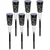 GIGAWATTS Outdoor Solar Pathway Aluminium Lights with Ground Lamps for Walkway, Driveway, Patio & Courtyard (Pack of 6)