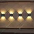 Premium Quality Solar Decorative Wall Light, With Waterproof 2 LED Up & Down Outdoor & Indoor Light (Pack Of 4)