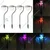 GIGAWATTS Solar Powered Diamond Light Color Changing LED Pathway Lamp for Walkway, Yard, Backyard, Lawn, Patio - Pack of 4
