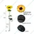 GIGAWATTS GW-917 10 LED Solar Sunflower Light 600mAh Battery BIS Approved with 2V Panel for Garden, Pathway, Outdoor