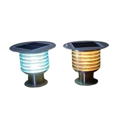 Premium Quality 10 Inch Solar Garden Light with 5W Solar Panel Gate Light For Outdoor Usage and Garden Decoration