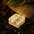 GIGAWATTS GW-509 Solar Glass Brick Light with 2V Panel 300mAh Ni-MH Battery Ice Cube Lamp for Outdoor & Yard (Warm White)
