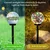 GIGAWATTS GW-906 Solar Globe Garden Light 20 LED  2V Panel & 600mAh Ni-MH Battery for Home, Garden, Backyards, Pathways