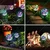 GIGAWATTS GW-906 Solar Globe Garden Light 20 LED  2V Panel & 600mAh Ni-MH Battery for Home, Garden, Backyards, Pathways