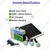 Care Way 10W Solar Rechargeable Home Lighting System with 7AH Lithium Iron Battery For Home, Emergence and Outdoor Usage