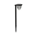 GIGAWATTS GW-201 24 LED Solar Lamp 2200mAh Battery with 6V Panel for Garden Lawn Patio Decoration (Pack of 1, Cool White)