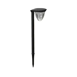 GIGAWATTS GW-201 24 LED Solar Lamp 2200mAh Battery with 6V Panel for Garden Lawn Patio Decoration (Pack of 1, Cool White)