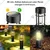 GIGAWATTS GW-231B  Solar LED Pathway Lamp Light with 900mAh AA Ni-MH Battery & Panel for Walkway, Lawn & Garden Decoration