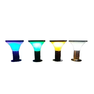 Premium Quality 1.2 Feet Solar Garden Light with 5W Solar Panel Gate Light For Outdoor Usage and Garden Decoration