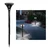 GIGAWATTS GW-706 Solar Light Spike Spotlight with 5.5V/1W Panel 3.7V/2000mAh Lithium Battery for Garden, Pathway & Yard