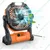 Gramstrong Solar Rechargeable 9w Cyclone Portable Fan with Solar Panel and 6 Month Warranty for Travel and Camping Usage