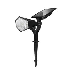 GIGAWATTS GW-213 Solar Spot Light 26 LED Spotlight with 1.5W Panel 2200 mAh Lithium Battery Light for Garden & Pathway 