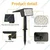 GIGAWATTS GW-701 Solar Landscape Spotlight 49 LED 1500mAh Li-ion Battery 1W Polysilicon Panel for Yard, Garden & Driveway