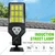 GIGAWATTS GW-607 Solar Street Light with 5.5V Panel Remote & 1200mAh Li-ion Battery for Outdoor Lawn Pathway (White)