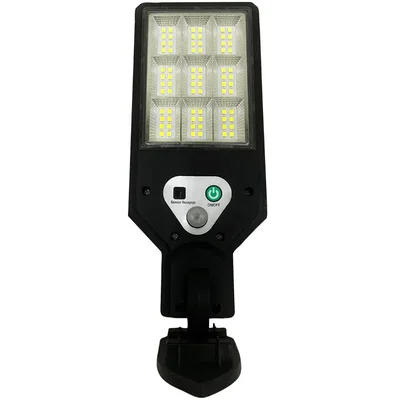 GIGAWATTS GW-604 72 LED Solar Street Light 1200mAh Li-ion Battery with 5.5V Panel & Remote Motion Sensor Outdoor & Pathway
