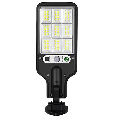 GIGAWATTS GW-605 72 LED Solar Street Light 1200mAh Li-ion Battery with 5.5V Panel & Remote 72SMD 3 Modes Outdoor & Pathway
