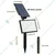 GIGAWATTS GW-707 Solar Light 54 LED CW Spotlight with 2W Polysilicon Panel 2000mAh Lithium Battery 400lm for Outdoor Usage