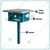 Care Way Animal Repellent Device with Solar Powered and 360 degree Motion Detection Sensor and Stand