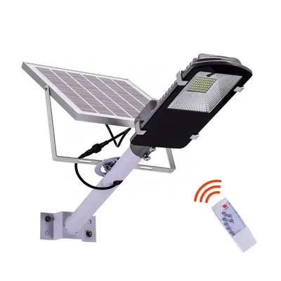 Gramstrong Solar Street Light 120W, 140 LEDs Waterproof Street Light with Solar Panel for Garden and Farm House with Remote