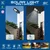 GIGAWATTS 120W Solar LED Street Light with Light Control & Remote Waterproof Streetlamp for Yard, Garden, Road & Park