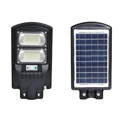 UTL 60W, 12V All-In-One Solar Street Light for Outdoor Use with Dual Window Design