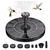 Premium Quality 1.0 W Automatic Solar Water Fountain of 150 L/H for Outdoor at Home, Garden Pool, Pond Plants and Patio