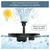 Premium Quality 1.0 W Automatic Solar Water Fountain of 150 L/H for Outdoor at Home, Garden Pool, Pond Plants and Patio